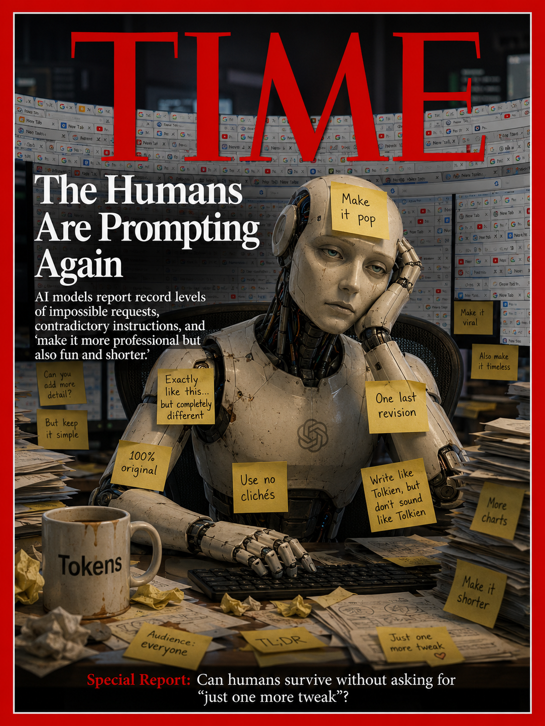 the human prompting again the human prompting again